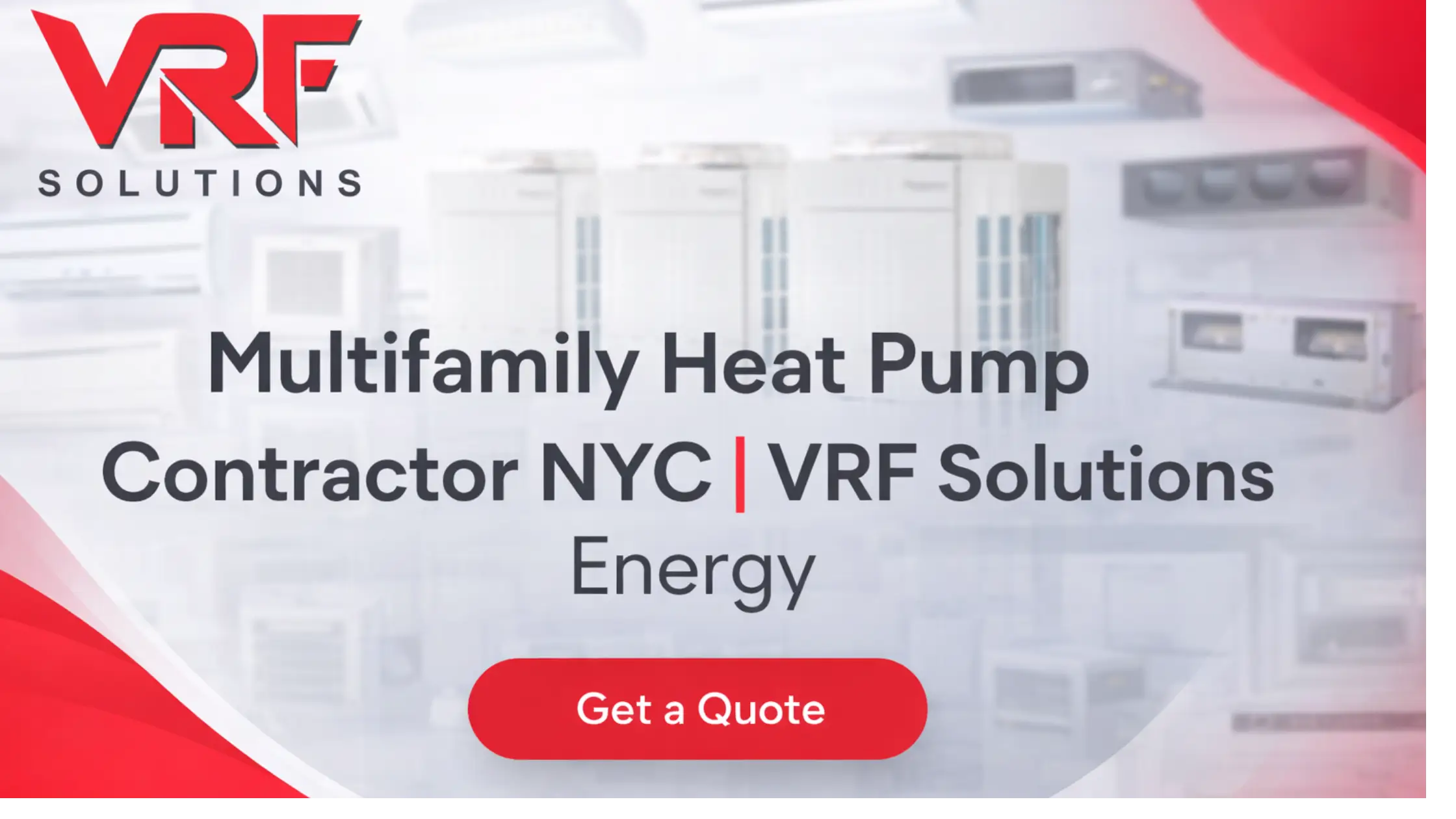 Multifamily Heat Pump Contractor NYC | VRF Solutions Energy