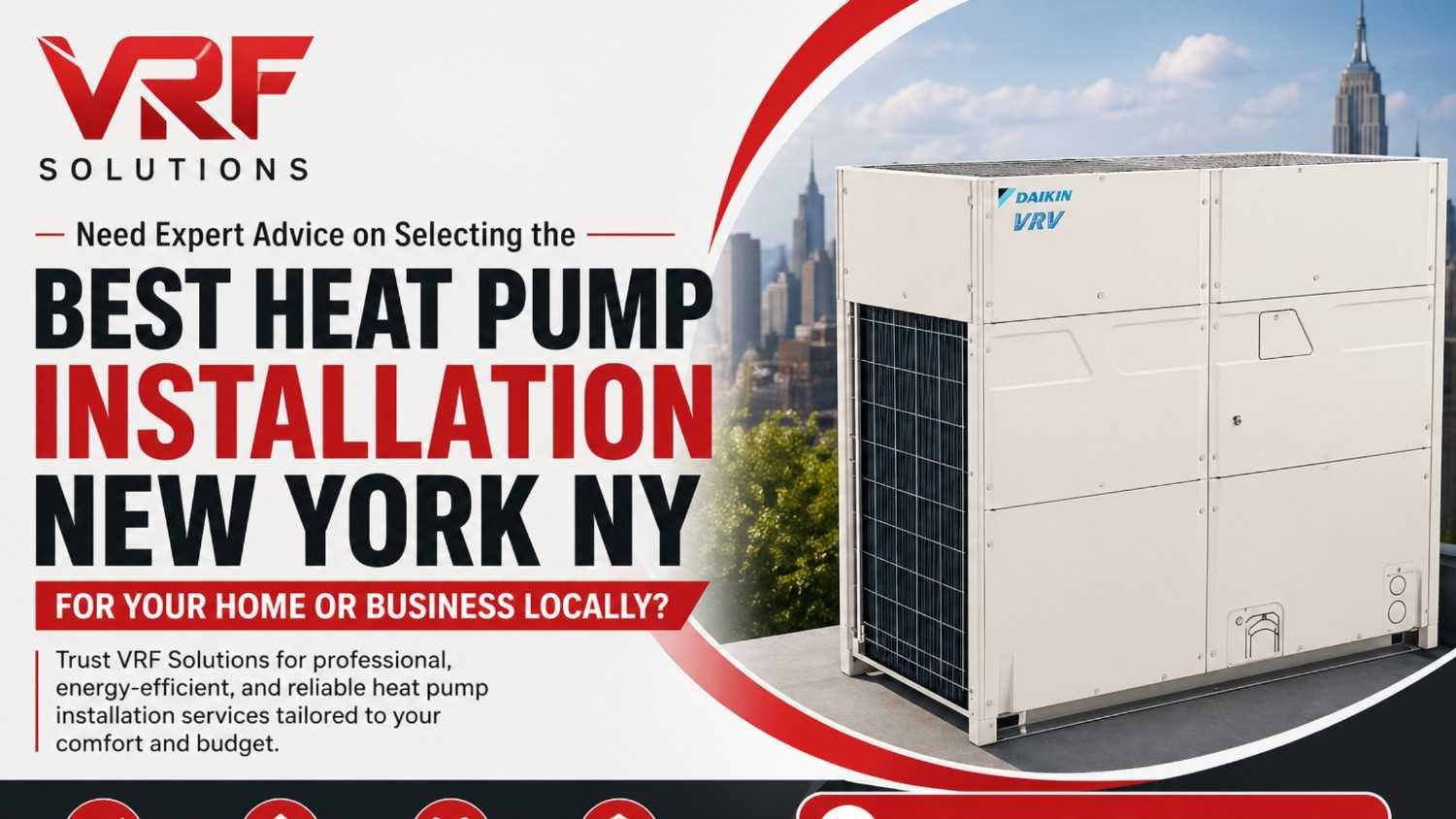 Best Heat pump installation New York NY