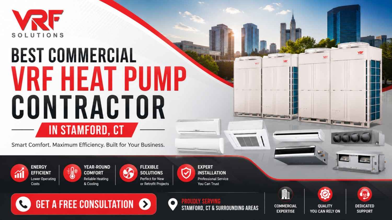 Best commercial VRF heat pump contractor