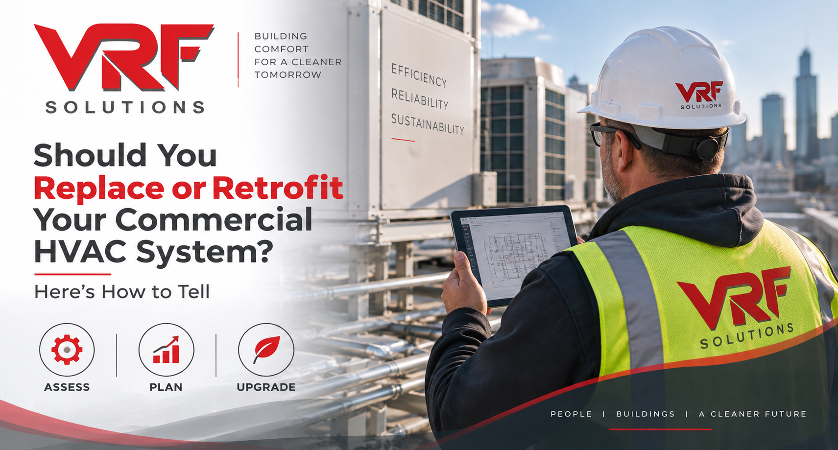 Commercial HVAC replacement or retrofit